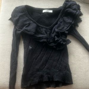 Philosophy black sweater